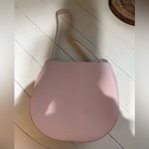 Steven Alan Helena Half Moon Leather Shoulder Bag